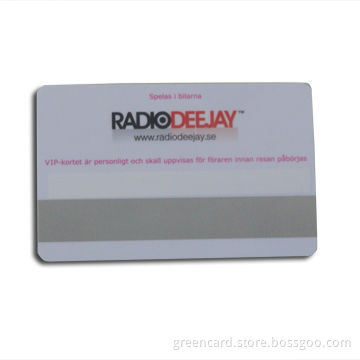 Magnetic Blank Card with 0.76mm Thickness, Used in Various Applications
